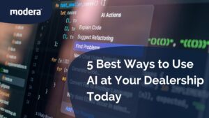 AI for car dealership