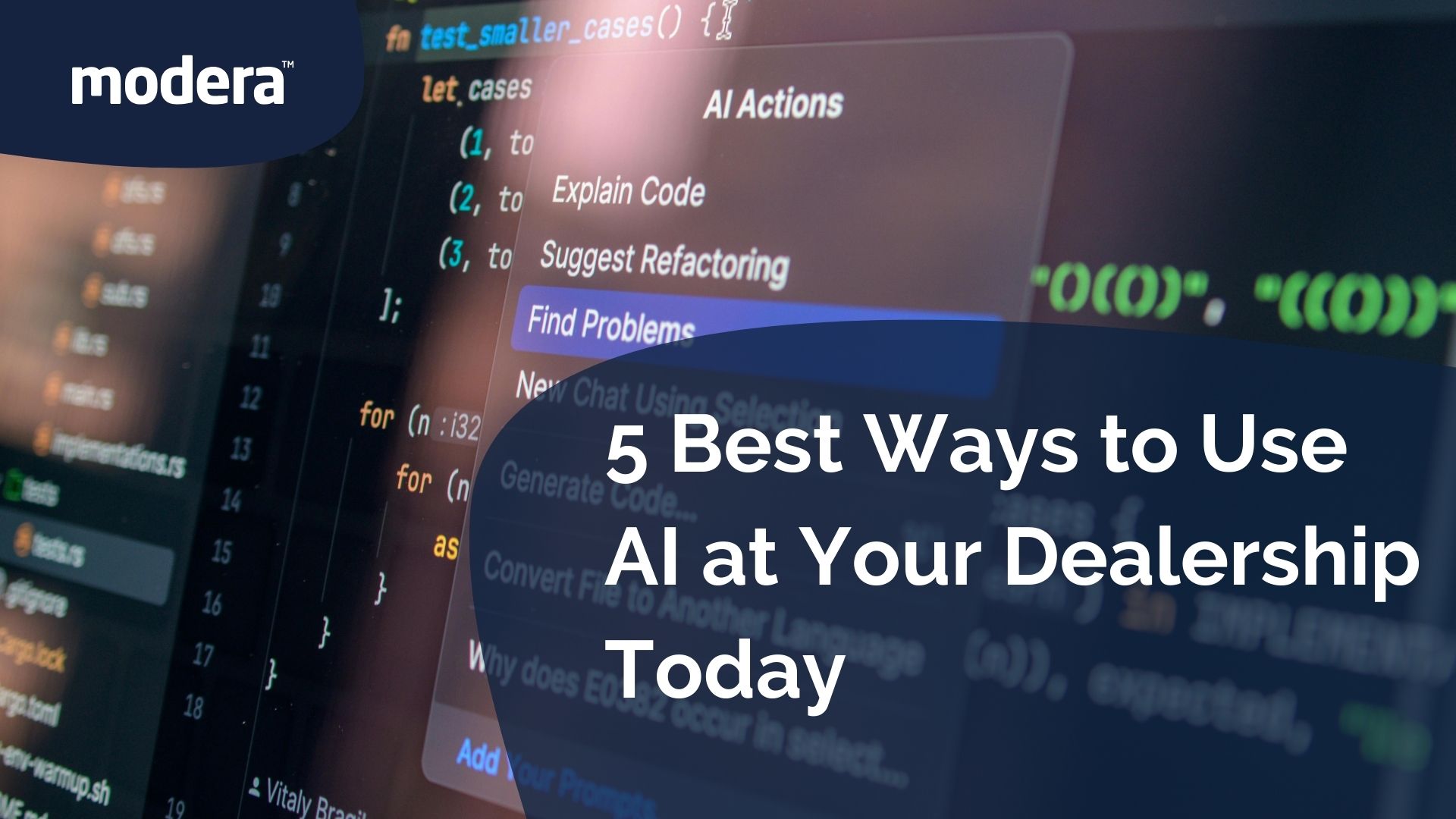 AI for car dealership