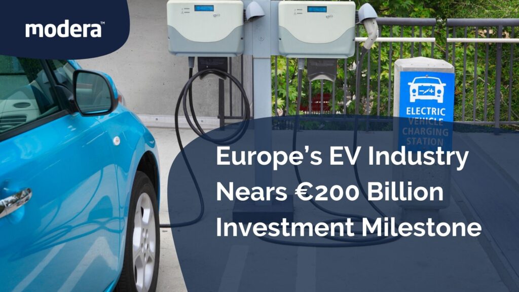Europe’s EV Industry Nears €200 Billion Investment Milestone