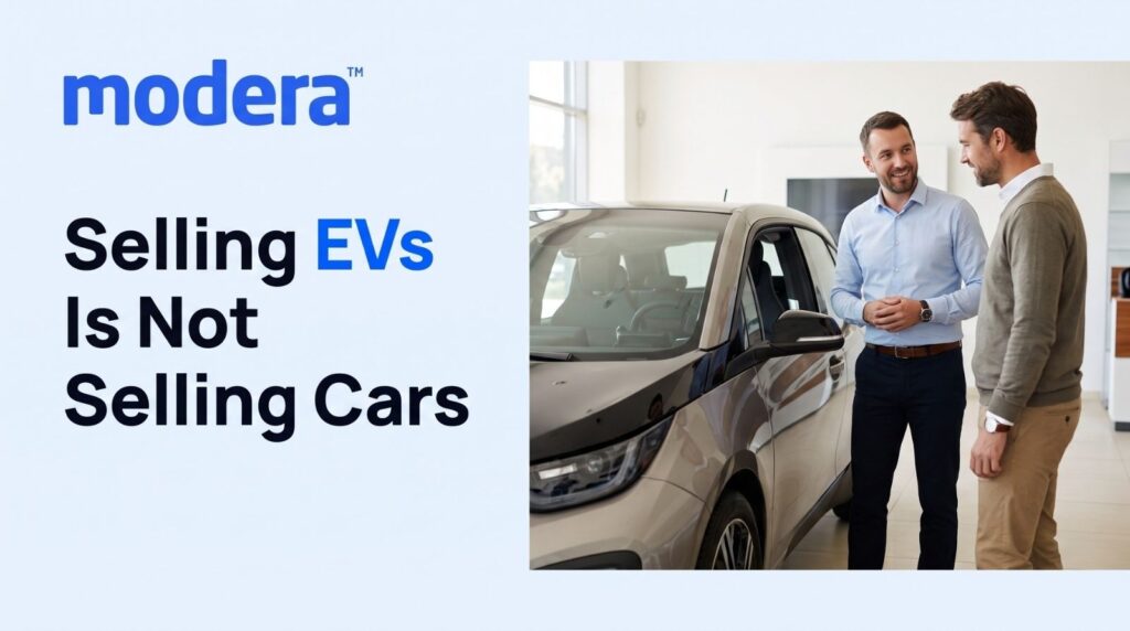 Selling EVs Is Not Selling Cars
